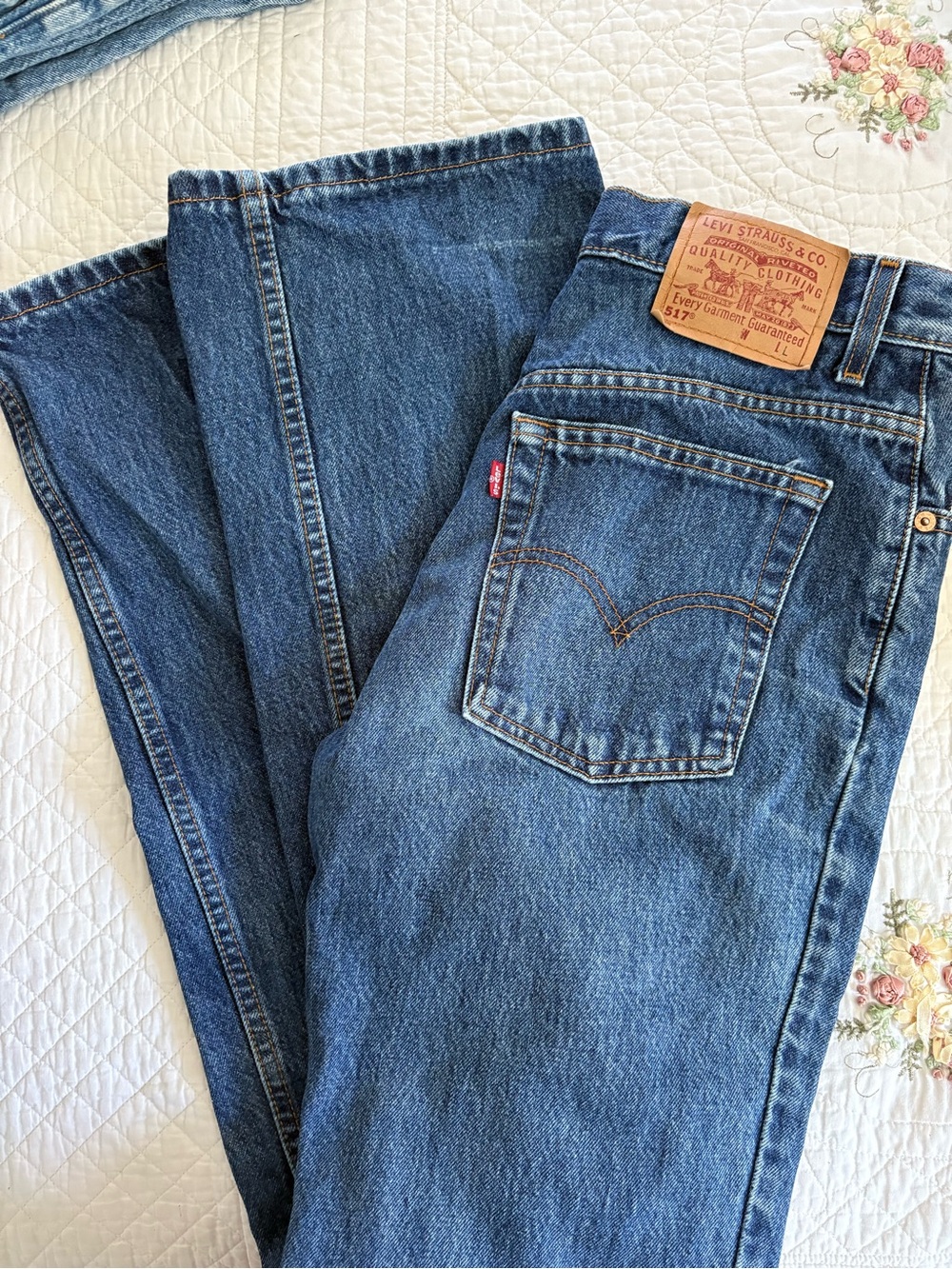 Vintage Levi’s 517 Boot Cut Jeans - Slim Fit, 9 Jr. Long
